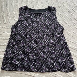 Christopher & Banks | Printed Sleeveless Blouse